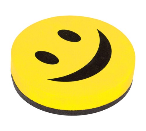 Стиратели магнитные для магнитно-маркерной доски, диаметр 90 мм, 