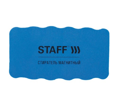 Стиратели магнитные для магнитно-маркерной доски, 57х107 мм, КОМПЛЕКТ 4 ШТ., STAFF 
