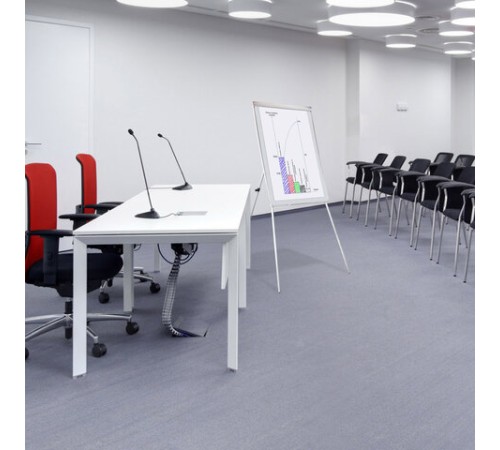 Доска-флипчарт магнитно-маркерная 70х100 см, на треноге, Польша, BRAUBERG Extra, 237724