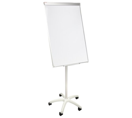 Доска-флипчарт магнитно-маркерная 70х100 см, передвижная, на роликах, Польша, BRAUBERG Extra, 237725
