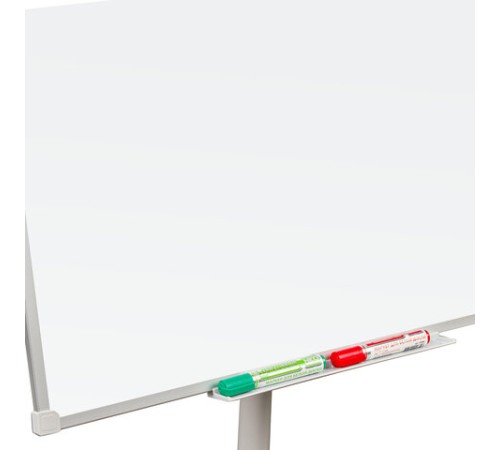 Доска-флипчарт магнитно-маркерная 70х100 см, передвижная, на роликах, Польша, BRAUBERG Extra, 237725