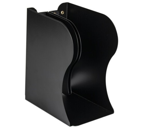 Подставка-держатель для книг и учебников BRAUBERG, раздвижная, металлическая, черная, 237904