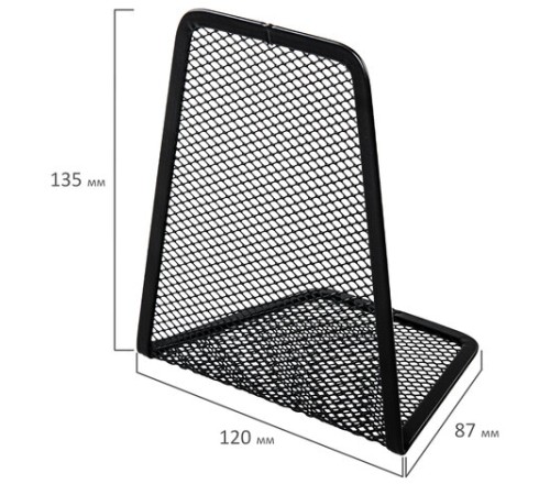 Держатель (ограничитель) подставка для книг BRAUBERG 