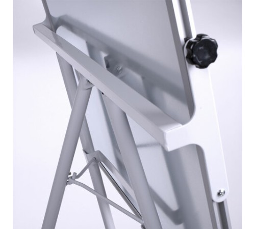 Доска-флипчарт магнитно-маркерная 70х100 см, тренога, регулируемая высота, STAFF, 238002