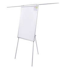 Доска-флипчарт с дополнительными держателями для бумаги, магнитно-маркерная, 70х100 см, тренога, STAFF, 238004