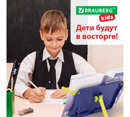 Подставка для книг и учебников BRAUBERG KIDS 