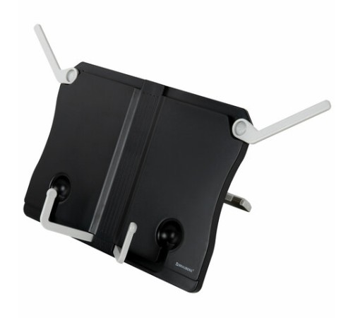 Подставка для книг и учебников BRAUBERG Black, регулируемый наклон, ABS-пластик, 238062