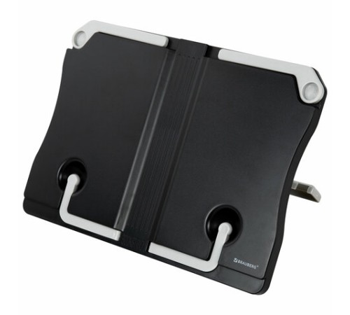 Подставка для книг и учебников BRAUBERG Black, регулируемый наклон, ABS-пластик, 238062