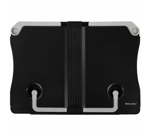 Подставка для книг и учебников BRAUBERG Black, регулируемый наклон, ABS-пластик, 238062