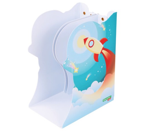 Подставка-держатель для книг и учебников фигурная BRAUBERG KIDS 