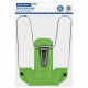 Подставка для книг и учебников BRAUBERG LINE+, металлическая, зеленая, европодвес, 238072