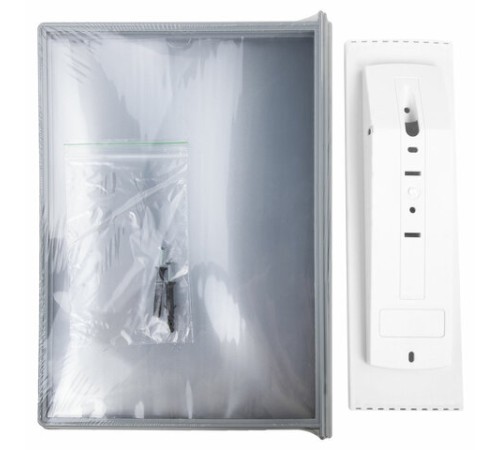 Демосистема настенная на 10 панелей, с 10 серыми панелями А4, STAFF 