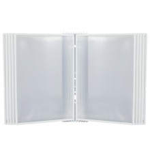 Демосистема настенная на 10 панелей, с 10 белыми панелями А4, STAFF 