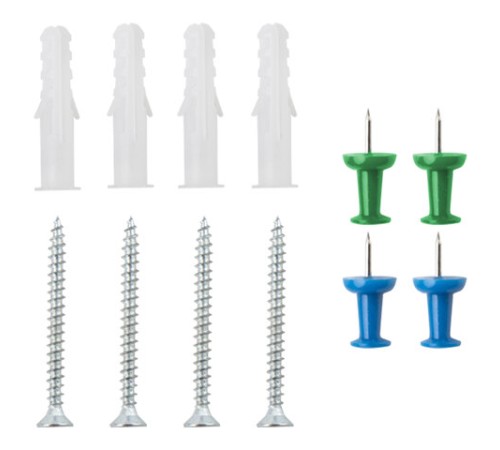 Доска комбинированная: магнитно-маркерная, пробковая для объявлений 60х90 см, BRAUBERG Extra, 238183