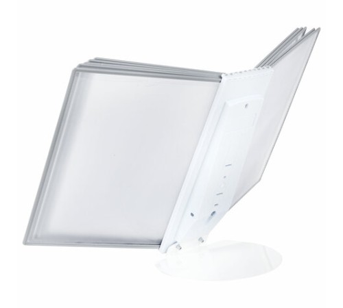 Демосистема настольная/настенная на 10 панелей, с 10 серыми панелями А4, STAFF 