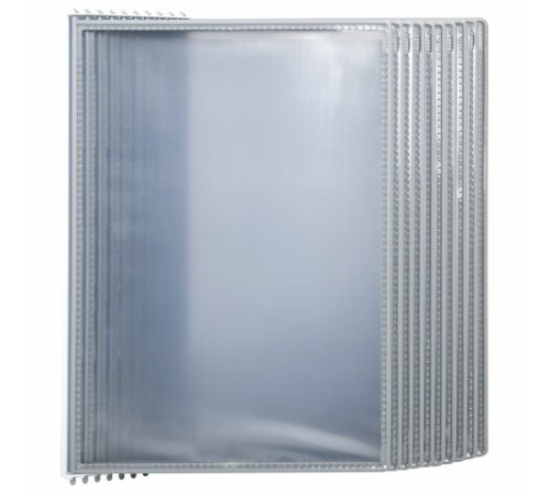 Демосистема настольная/настенная на 10 панелей, с 10 серыми панелями А4, STAFF 