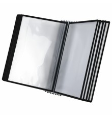 Демосистема настольная/настенная на 10 панелей, с 10 черными панелями А4, STAFF 