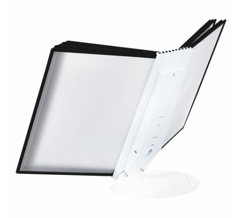 Демосистема настольная/настенная на 10 панелей, с 10 черными панелями А4, STAFF 