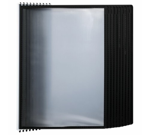 Демосистема настольная/настенная на 10 панелей, с 10 черными панелями А4, STAFF 