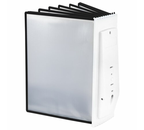 Демосистема настольная/настенная на 10 панелей, с 10 черными панелями А4, STAFF 