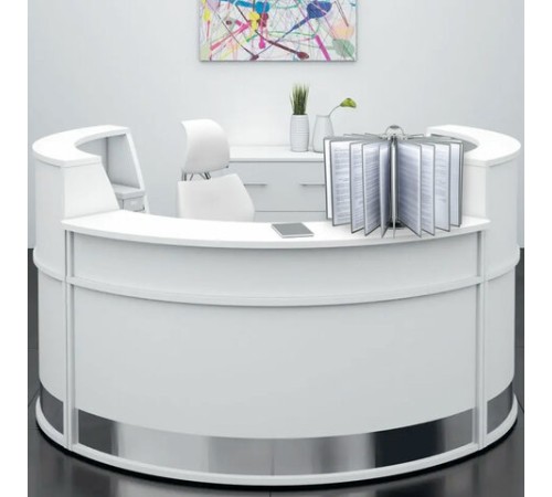 Демосистема настольная на 30 панелей, с 30 серыми панелями А4, вращающаяся, STAFF, 238332