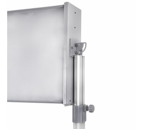 Демосистема напольная на 10 панелей, серые панели А4, регулируемая высота, STAFF, 238334