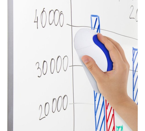 Стиратель магнитный для магнитно-маркерной доски (65х125 мм), BRAUBERG 