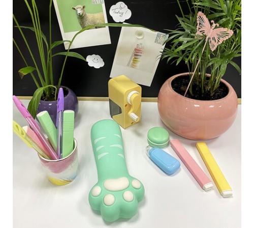 Пенал-косметичка ЮНЛАНДИЯ на молнии, силикон, 