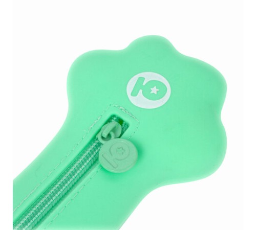 Пенал-косметичка ЮНЛАНДИЯ на молнии, силикон, 