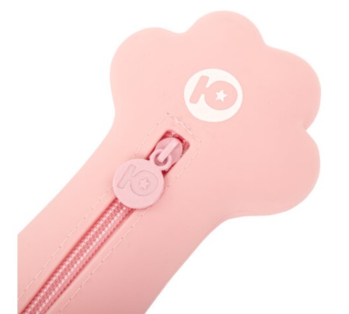 Пенал-косметичка ЮНЛАНДИЯ на молнии, силикон, 