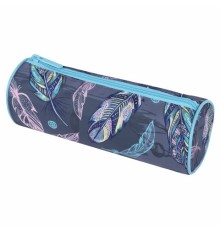 Пенал-тубус BRAUBERG, с эффектом SOFT TOUCH, полиэстер, 