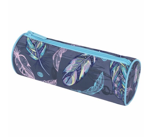 Пенал-тубус BRAUBERG, с эффектом SOFT TOUCH, полиэстер, 
