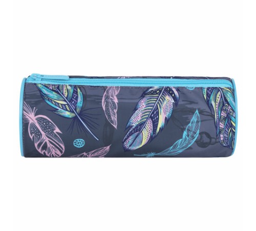 Пенал-тубус BRAUBERG, с эффектом SOFT TOUCH, полиэстер, 