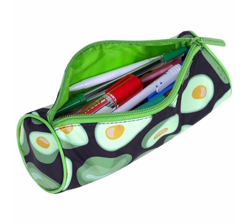 Пенал-тубус BRAUBERG, с эффектом SOFT TOUCH, полиэстер, 