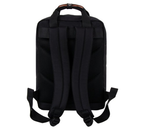 Рюкзак BRAUBERG FRIENDLY универсальный с длинными ручками, черный, 37х26х13 см, 270089