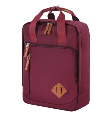 Рюкзак BRAUBERG FRIENDLY универсальный с длинными ручками, бордовый, 37х26х13 см, 270090