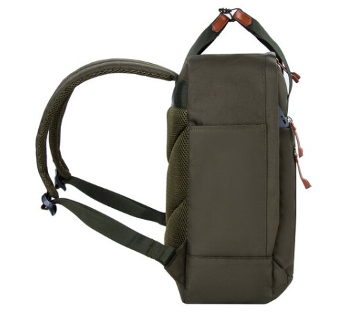 Рюкзак BRAUBERG FRIENDLY универсальный с длинными ручками, хаки, 37х26х13 см, 270091