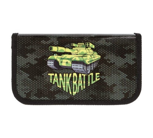 Пенал ПИФАГОР, 2 отделения, ламинированный картон, 19х11 см, 