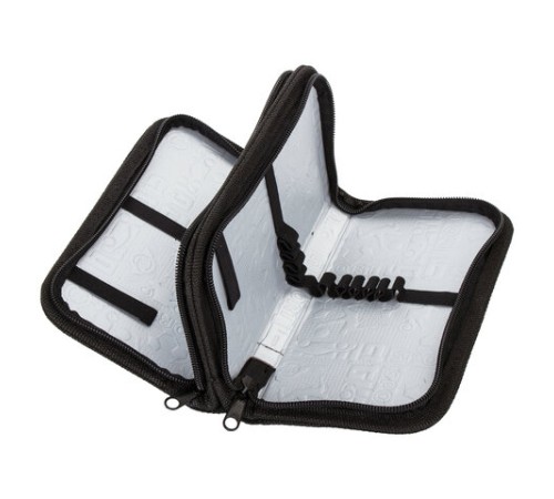 Пенал ПИФАГОР, 2 отделения, ламинированный картон, 19х11 см, 