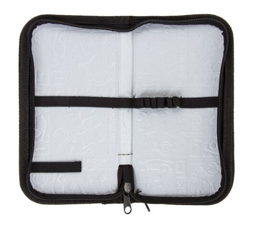 Пенал ПИФАГОР, 2 отделения, ламинированный картон, 19х11 см, 