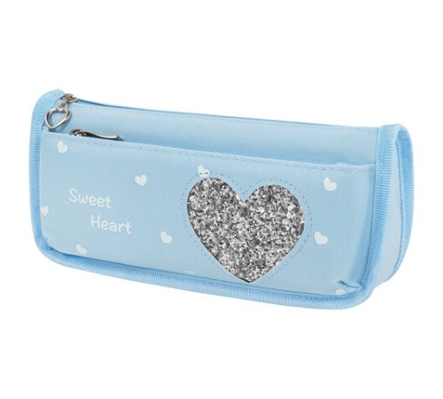 Пенал мягкий ЮНЛАНДИЯ, 2 отделения, полиэстер, 