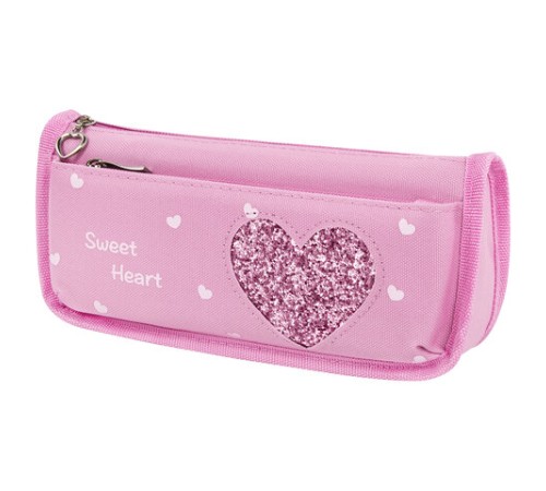 Пенал мягкий ЮНЛАНДИЯ, 2 отделения, полиэстер, 