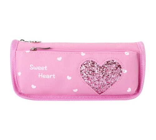 Пенал мягкий ЮНЛАНДИЯ, 2 отделения, полиэстер, 