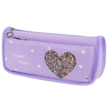 Пенал мягкий ЮНЛАНДИЯ, 2 отделения, полиэстер, 