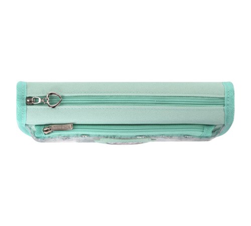 Пенал мягкий ЮНЛАНДИЯ, 2 отделения, полиэстер, 