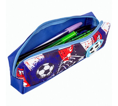 Пенал ЮНЛАНДИЯ, 1 отделение, полиэстер, 