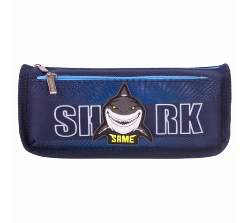 Пенал мягкий ЮНЛАНДИЯ, 2 отделения, полиэстер, 