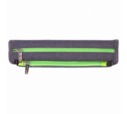 Пенал мягкий ЮНЛАНДИЯ, 2 отделения, полиэстер, 