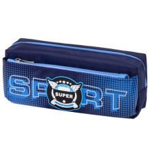 Пенал мягкий ЮНЛАНДИЯ, 2 отделения, полиэстер, 