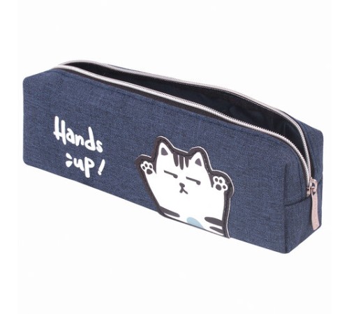 Пенал ЮНЛАНДИЯ, 1 отделение, полиэстер, 